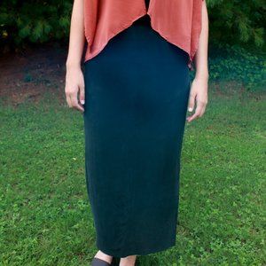 Jones New York Black Skirt with Back Slit